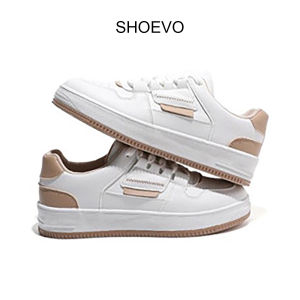 SHOEVO Sepatu Sneakers Wanita Sport Shoes Korea Tali Dewasa Fashion Kets Jalan Santai Casual ST003