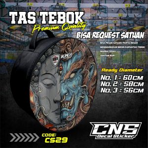 Tas Tebok Murai Motif siluman Ransel Gendong Jinjing Bawa Tebok Sangkar Murai printing