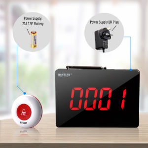 DAYTECH Restaurant Calling System Wireless Receiver Monitor Display Panel (E-P4)