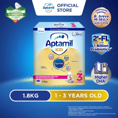 Aptamil KID Step 3 Growing Up Formula 1 - 3 years 1.8kg (Susu Milk Powder 奶粉)