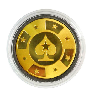 【discount store】Gold-plated Poker Cards Guard Protedtor