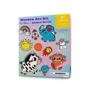 TookyLand Window Art Paint - Animal World 24pcs DIY sandcatcher arts and craft by EducratePH