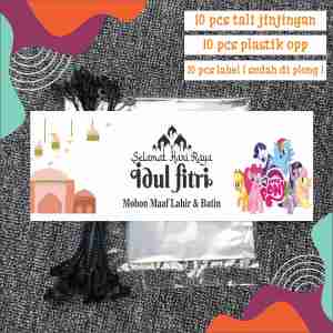 plastik snack idul fitri / souvenir ultah plastik opp bingkisan kue kering lebaran / platik snack parsel / opp kue lebaran