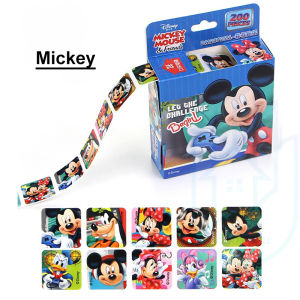 Kids Cartoon Stickers / 200pcs / Disney Sticker Roll Sticker Set / Boy Girl Reward Stickers/ Toy Labels