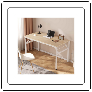 【JJ HOME】Foldable Computer Study Table / Square-Leg Laptop Desk