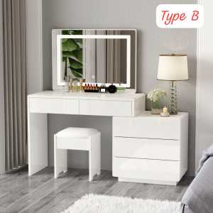 Modern Dressing Table/ Make-up table with LED light