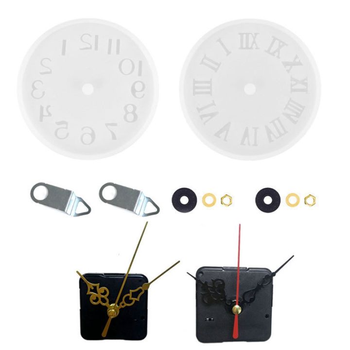 Frameless Drawing Clock Movement DIY Repair Parts Replacement with 2 ...