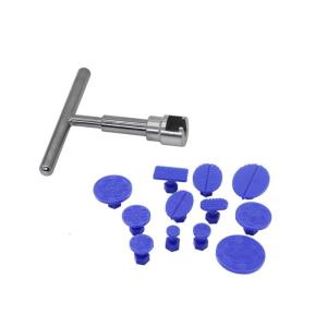 Automotive Dents Removal Tool No Special Skills Need Metal And Plastic Construction With 12 Size Adjustable Puller Pads