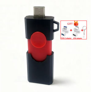 New Portable TYPE-C Two-in-One Flash Driver 2TB/1TB/512GB/256GB/64GB/128GB/32GB USB3.0 Multifunctional Laptop Driver Suitable for Mobile Phones Computers Computers TV Speakers