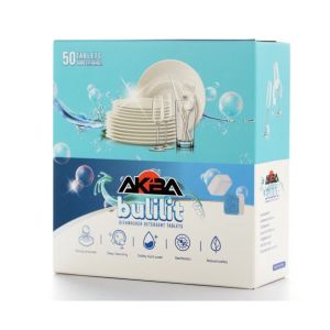 Akiba Bulilit 50pcs Dishwasher Detergent Tablet 10g/pc For Small Dishwashers Quick-Dissolving