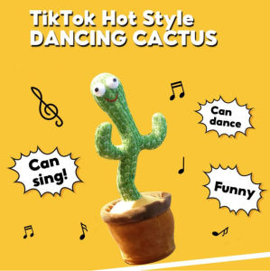 Mainan Kaktus Goyang Menari Bicara Dancing Cactus Doll Talking Toy