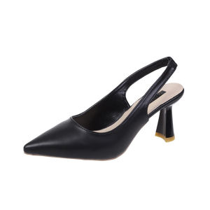 ส้นสูงของผู้หญิง รัดข้อเท้า สูง2-3นิ้วหัวแหลม สินค้าพร้อมส่ง ทรงสวยใส่ทำงาน ใส่เที่ยว