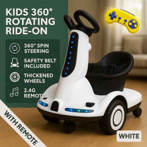 car for kids ride-on toys baby car toy ride For Kids 1-6 Years Old rotatable car lighting with music