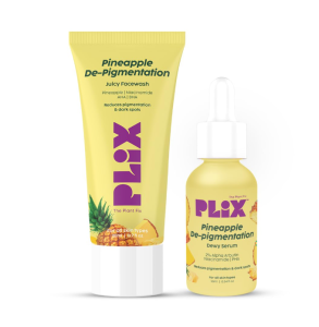 PLIX - THE PLANT FIX 5% Pineapple Face Wash And Serum Mini Combo