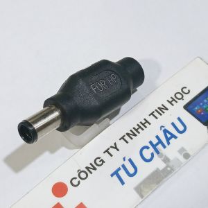 Đầu sạc Laptop HP / Chuẩn cắm 5.5mm x 2.1mm ra đầu Kim Lớn (7.4mm x 5.0mm)