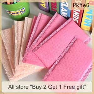 [COD] PkYeG Tool 10pcs/Pack Pink Purple Bubble Bag Thicked Express Package Bag Self Adhesive Courier Shipping Mailers Sticker Holder