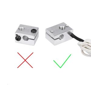 Máy in 3D thermistor ntc100k Độ chính xác cao cảm biến nhiệt độ cho 3950 vòi phun cặp nhiệt điện giường nóng probe-1m/2M