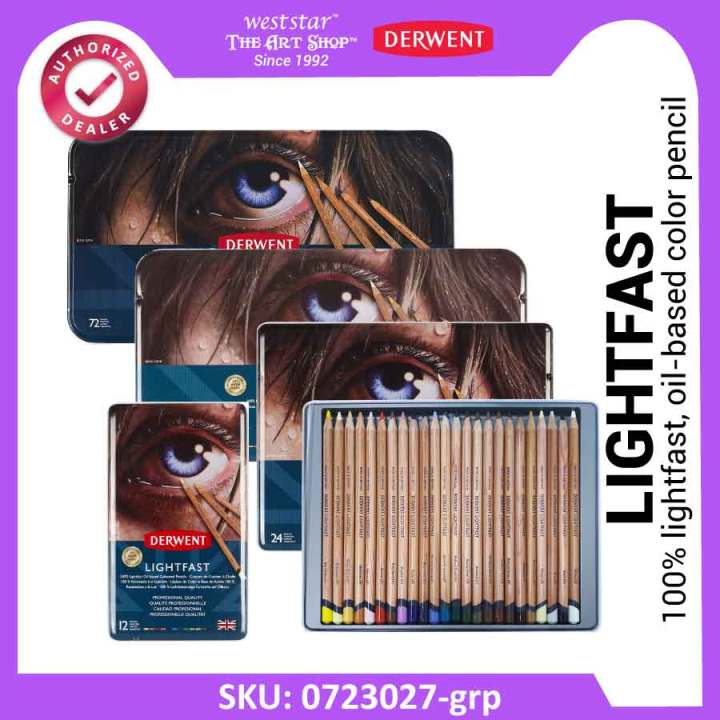 [Weststar TAS] Derwent Lightfast Color Pencil (OilBased Colour Pencil