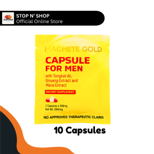 Machete Gold Capsule - Herbal Capsule Adult Use Daily Support - 10 Capsules