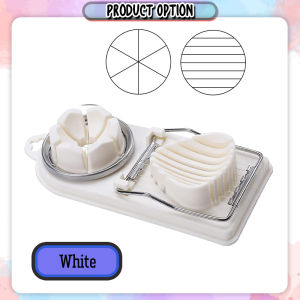 Egg Cutter Stainless Steel Cutting Egg Slicers Kitchen Slicing Cooking Tools 切蛋器 Pemotong Telur - KW02