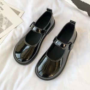 Lolita Jk Black Mary Janes For Women Shoes School Shoes Black Shoes for Women SIZE 35-40