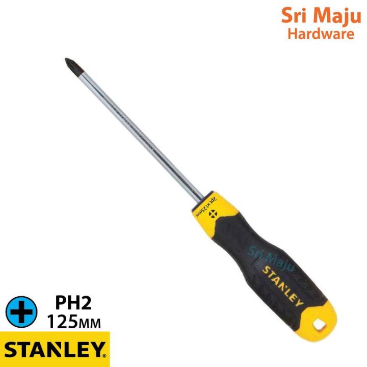 MAJU Stanley PH2 125mm Screwdriver Cushion Grip Philips Screw