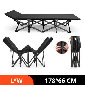 【COD】Foldable bed single heavy Duty Folding Bed storage 200KG Suitable for outdoor camping family gatherings no need to install easy to fold small storage size