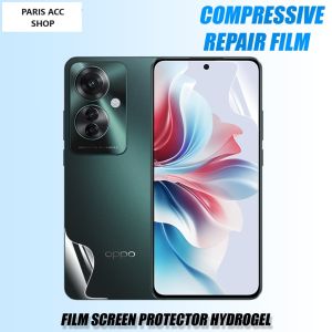 OPPO RENO 11F RENO 11 5G RENO 11 PRO 5G RENO 10 5G 10 PRO 5G 10 PRO PLUS 5G RENO 8 4G 8 5G 8 PRO 8T 4G 8T 5G 8Z RENO 7 4G RENO 7Z 5G RENO 7 5G ANTI GORES HYDROGEL FULLSET CLEAR BENING DEPAN BELAKANG SCREEN GUARD PELINDUNG BELAKANG ANTI JAMUR RENO 7 Z 5G