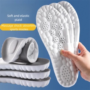 IFITNA 2 Pairs 4D Cloud Sport Insole Super Soft Memory Foam Orthotic Breathable Shock Absorption Cushion Insert Anti-Fatigue2026