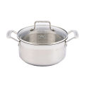 Chef's Classics Cilantro Stainless Steel Cookware Set, 7pcs. 