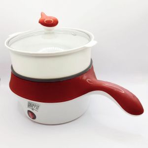 Panci Listrik Serbaguna 1.2 L Electric Cooking Pot Bisa memasak menggoreng menumis Elektrik