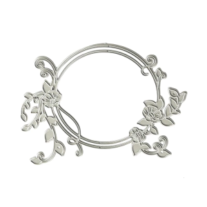 Flower Wreath Die Cut For Scrapbooking Making Photo Album Decorative Embossing Paper Die Carbon Steel Cutting Dies