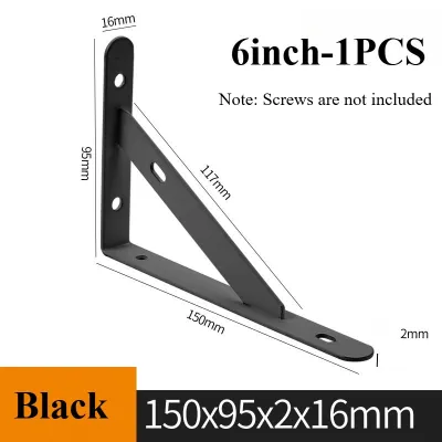 Wall Triangle Bracket High Quality Triangular Heavy Duty Shelf Bracket (1pc)