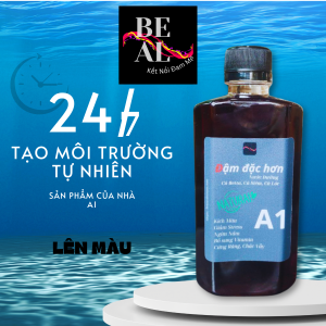 Combo Nước Dưỡng Cá A1 330ml - Tinh chất lá bàng & tô mộc 100% tự nhiên an toàn cho cá cảnh