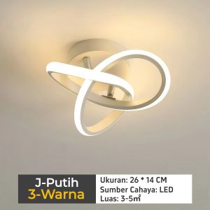 lampu plafon led Ceiling Light ruang tamu kamar minimalis lampu fitting Chandelier plafon rumah