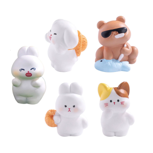 ชุดเครื่องประดับโต๊ะธีมตลาดเกษตรกรขนาดเล็ก5ชิ้นพร้อมอุปกรณ์สำนักงานบ้านสีสันสดใส