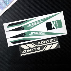 Suitable for ZONTES 150X 2026 Motorcycle Front Head Fairing Body Waterproof Thick Frosted Sticker