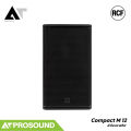 RCF COMPACT M 12 ลำโพงติดตั้งพาสซีฟ 2 ทาง 12 นิ้ว ตู้ไม้อัด 1200W Peak 8 Ohm  129dB AT Prosound. 