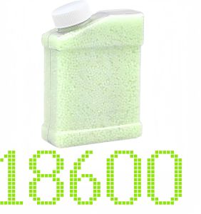 Glow in The Dark Gel Blaster Ammo 18600 Glow in The Dark Gelfire Rounds7-8mm Luminous Gel Balls for Gel Blasters