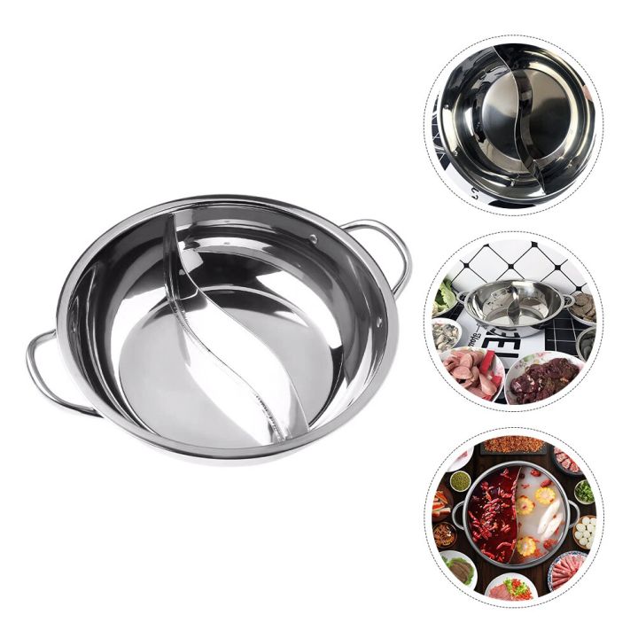 Electric Hot Pot Sauce Pan Lid Shabu Divider ShabuShabu Gas Stove
