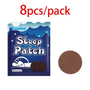 80PCS Adult Sleep Aid Patches Hypnotic Artifact Adult Sleep Soothing Sticker for Office Bedroom Home Relieve Headache Stress Plaster Improve Insomnia Sleep Quality Body Relax Sticker Sleep Patch