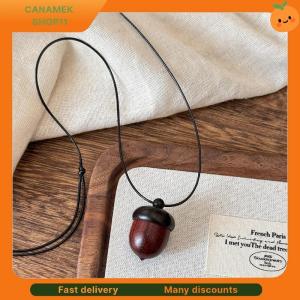 ❣️❣️❣️ Creative Openable Acorn Pendant Long Necklaces Choker For Women Men Niche Sweater Chain Jewelry Gift