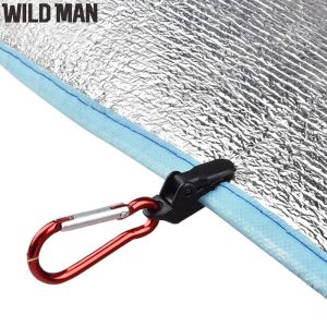 Cắm Trại Ngoài Trời Lều kẹp kẹp với móc nối leo núi chịu lực cao nhôm cho lều an toàn và mái hiên sửa chữa