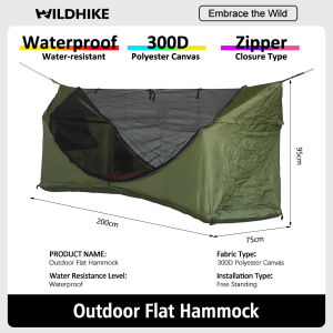 Outdoor hammock tent with mosquito net and canopy making sleep the highlight of campingfor going sightseeing