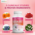 Nutra Botanics Lutein Eye Supplement + Zeaxanthin, Bilberry - 60 Capsules  - 5 Eye Vitamin for Healthy Vision. 