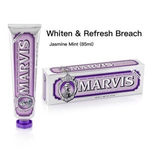 Marvis Toothpaste (Italy) 85ML - Whitening Smokers Sensitives Jasmin Ginger Classic Strong Aquatic Cinnamon Amarelli Licorice Mint