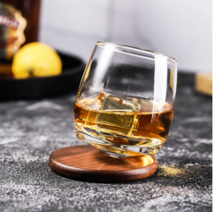 Ocean cuba series   แก้ววิสกี้  แก้วค็อกเทล ซอฟดริ้ง ทรงก้นลูกข่าง ทรง Cuba Rock