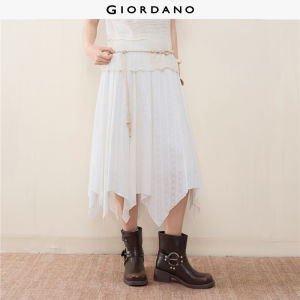 Giordano Women Women Skirt - Non-Elastic Free Shipping 18466712