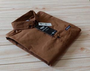 kemeja polos pria casual lengan pendek  jumbo MLXLXXL3XL4XL5XL6XL