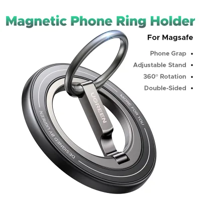 UGREEN Magsafe Magnetic Ring Holder Grip Invisible Phone Stand for iPhone Samsung Huawei